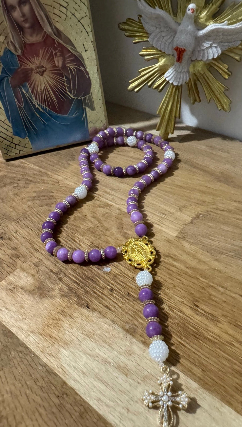 Chapelet Lumière violette 💜